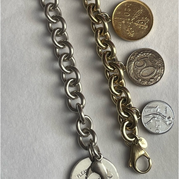 VERONESE Sterling silver bracelet with coins - Picture 7 of 7